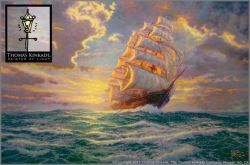 Thomas Kinkade - Courageous Voyage