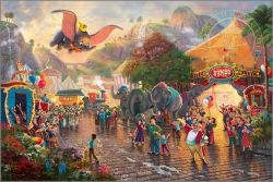 Thomas Kinkade - Disney Dumbo