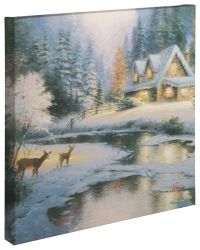 Thomas Kinkade - Deer Creek Cottage