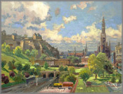 Thomas Kinkade - Edinburgh