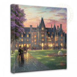 Thomas Kinkade - Elegant Evening at Biltmore - Wrapped Canvases