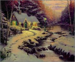 Thomas Kinkade - Evening Glow