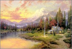 Thomas Kinkade - Evening Majesty