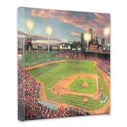 Thomas Kinkade - Fenway Park - Wrapped Canvases