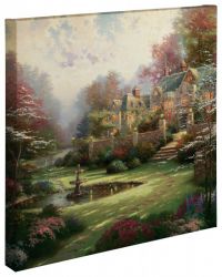 Thomas Kinkade - Gardens Beyond Spring Gate