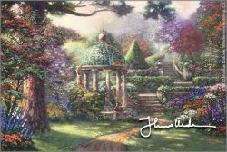 Thomas Kinkade - Gazebo of Prayer, The