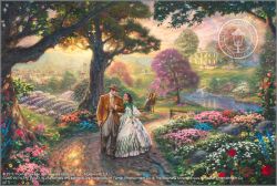 Thomas Kinkade - Gone With The Wind