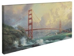 Thomas Kinkade - San Francisco, Golden Gate Bridge