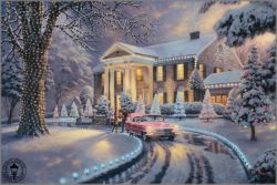 Thomas Kinkade - Graceland Christmas