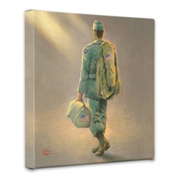 Thomas Kinkade - Heading Home - Wrapped Canvases