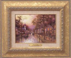 Thomas Kinkade - Hometown Morning - Brushworks Collection