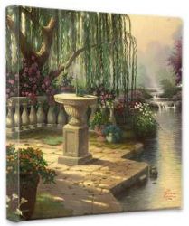 Thomas Kinkade - Hour of Prayer - Wrapped Canvases