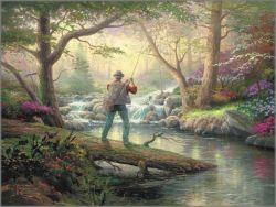 Thomas Kinkade - It Doesn't Get Much Better