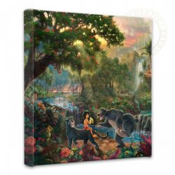 Thomas Kinkade - Jungle Book, The - Wrapped Canvases