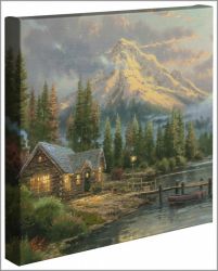 Thomas Kinkade - Lakeside Hideaway