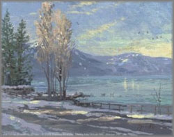 Thomas Kinkade - Lake Tahoe