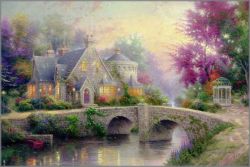 Thomas Kinkade - Lamplight Manor