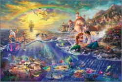 Thomas Kinkade - Little Mermaid - Classics Collection