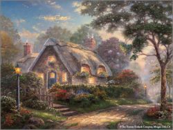 Thomas Kinkade - Lovelight Cottage