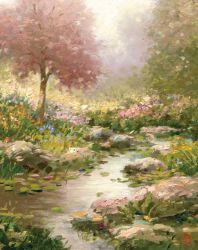 Thomas Kinkade - Maui Gardens