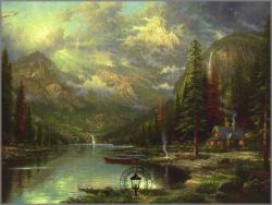 Thomas Kinkade - Mountain Majesty