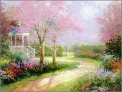 Thomas Kinkade - Morning Dogwood