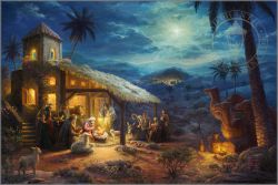 Thomas Kinkade - Nativity, The