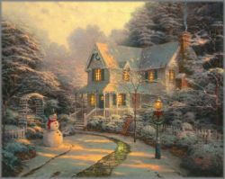 Thomas Kinkade - Night before Christmas