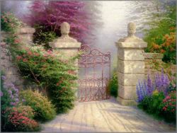 Thomas Kinkade - Open Gate