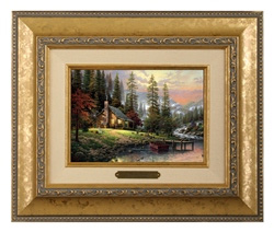 Thomas Kinkade - Peaceful Retreat, A - Brushworks Collection