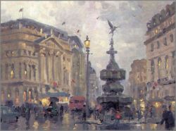 Thomas Kinkade - Piccadilly Circus