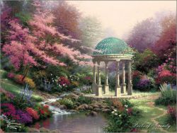 Thomas Kinkade - Pools of Serenity