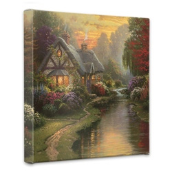 Thomas Kinkade - Quiet Evening, A - Wrapped Canvases