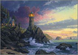 Thomas Kinkade - Rock of Salvation