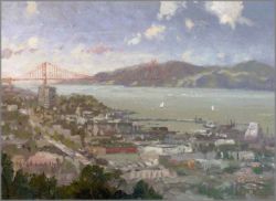 Thomas Kinkade - San Francisco, View from Coit Tower