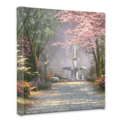 Thomas Kinkade - Savannah Romance - Wrapped Canvases