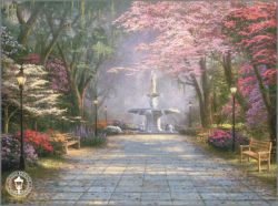 Thomas Kinkade - Savannah Romance