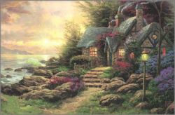 Thomas Kinkade - Seaside Hideaway