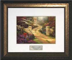 Thomas Kinkade - Spring Gate - Inspirational Collection