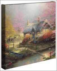 Thomas Kinkade - Stepping Stone Cottage