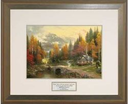 Thomas Kinkade - Valley of Peace, The - Inspirational Collection