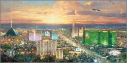 Thomas Kinkade - Viva Las Vegas