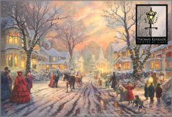 Thomas Kinkade - Victorian Christmas Carol, A
