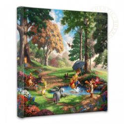 Thomas Kinkade - Winnie the Pooh I - Wrapped Canvases