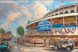 Thomas Kinkade - Wrigley Field?: Memories and Dreams