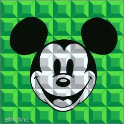 Tennessee Loveless - 8-Bit Block Mickey (Green)