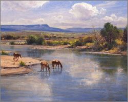 Robert Peters - On the Little Colorado