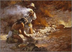 Howard Terpning - Apache Fire Makers