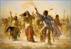 Howard Terpning - Hope Springs Eternal - Ghost Dance