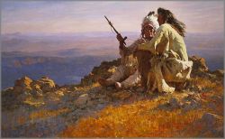 Howard Terpning - Telling of the Legends